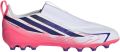 Adidas Perfor ce F50 Hyperfast League AG junior imitatieleren voetbalschoenen -wit roze Imitatieleer - Wit/Paars