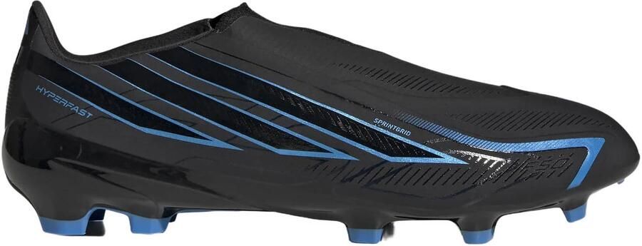Adidas Perfor ce F50 Hyperfast League LL FG senior imitatieleren voetbalschoenen zwart blauw