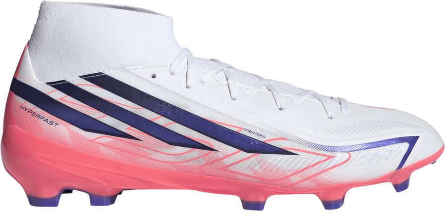 Adidas Performance F50 Hyperfast League senior imitatieleren voetbalschoenen roze paars