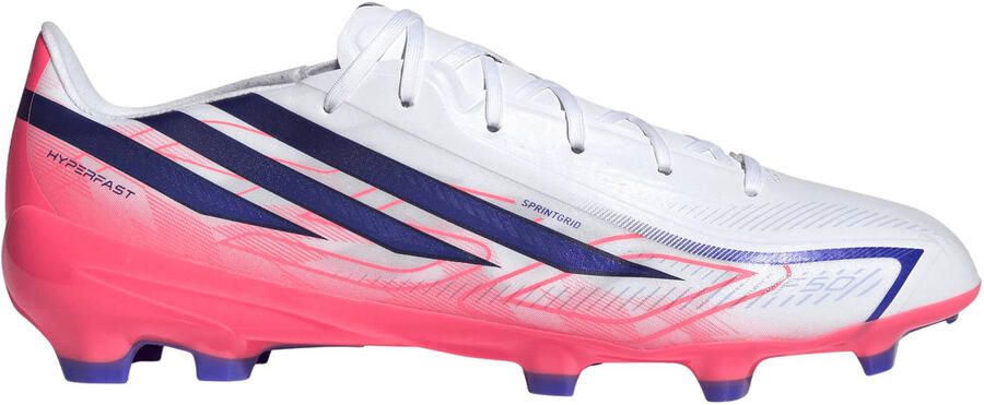 Adidas Perfor ce F50 Hyperfast League senior imitatieleren voetbalschoenen roze paars