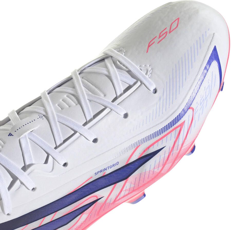 Adidas Perfor ce F50 Hyperfast League senior imitatieleren voetbalschoenen roze paars - Foto 2