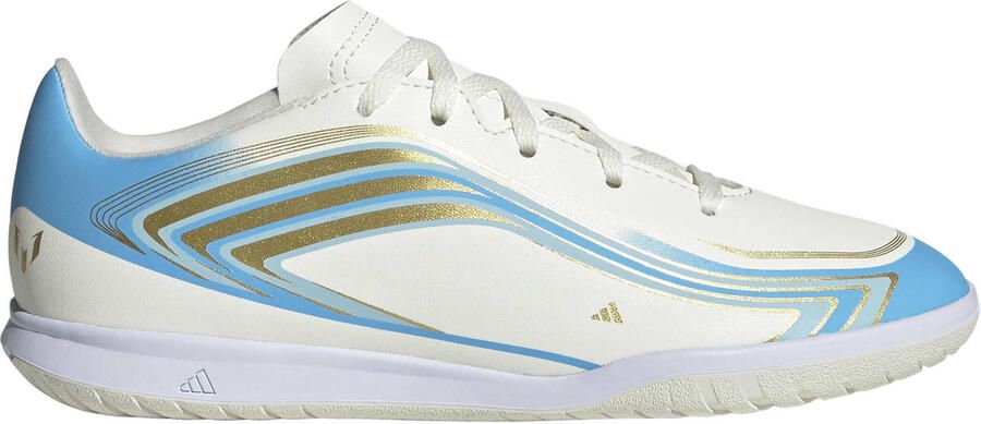 Adidas Perfor ce F50 Messi Club Indoor Voetbalschoenen Kids Kinderen Beige