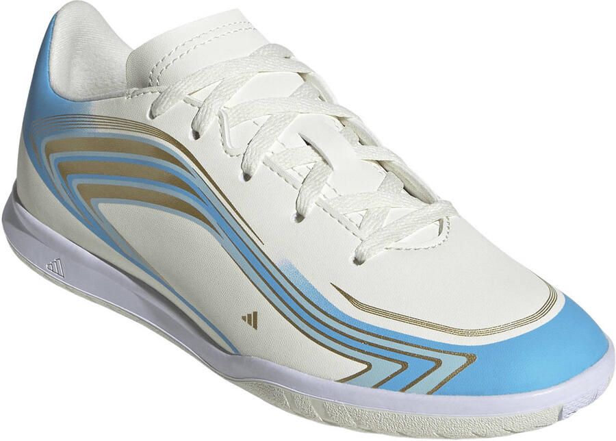 Adidas Perfor ce F50 Messi Club Indoor Voetbalschoenen Kids Kinderen Beige - Foto 2