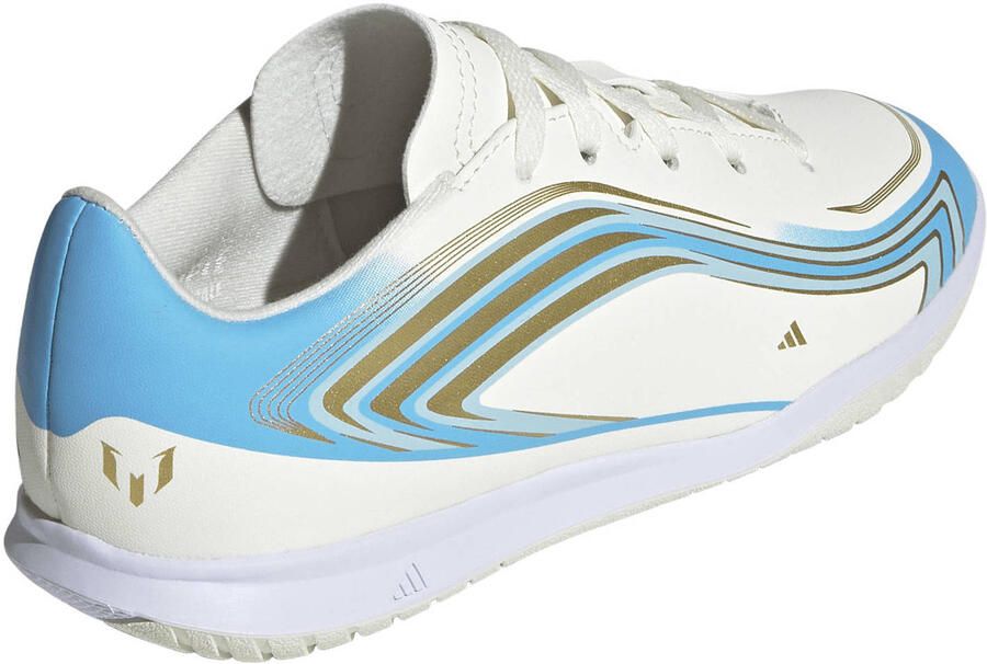 Adidas Perfor ce F50 Messi Club Indoor Voetbalschoenen Kids Kinderen Beige - Foto 3