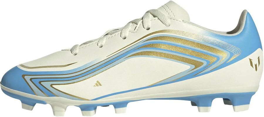 Adidas Perfor ce F50 Messi Club Firm Ground Multi Ground Voetbalschoenen Kids Kinderen Beige - Foto 2