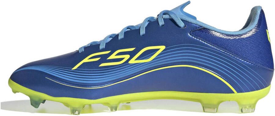 Adidas Perfor ce F50 Messi League Firm Multi-Ground voetbalschoenen Unisex Blauw - Foto 3