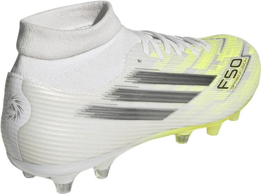 Adidas Performance F50 SPARKFUSION LEAGUE Mid Cut Firm Ground Artificial Ground Voetbalschoenen Dames Wit - Foto 2