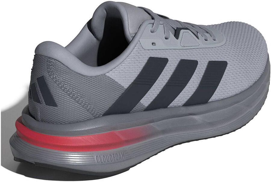 Adidas Performance Galaxy 7 hardloopschoenen zilvergrijs donkerblauw rood - Foto 2