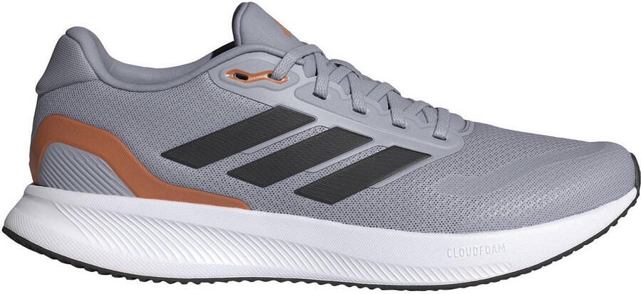 ADIDAS PERFORMANCE Loopschoen 'Runfalcon 5' lichtgrijs oranje zwart