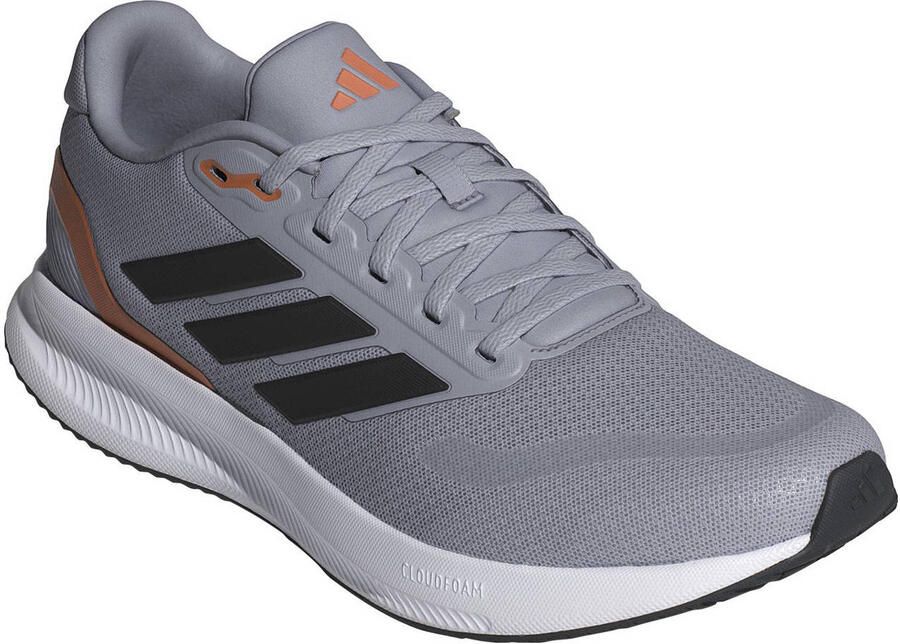 ADIDAS PERFORMANCE Loopschoen 'Runfalcon 5' lichtgrijs oranje zwart - Foto 2
