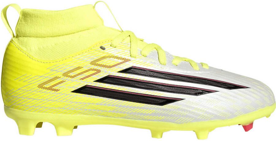 Adidas f50 league mid fg mg j Voetbal schoen firm ground Geel