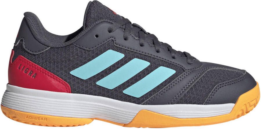 Adidas Perfor ce Ligra 8 Indoor Schoenen Kids Kinderen Grijs