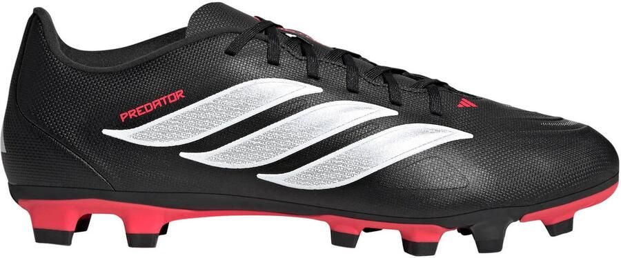 Adidas Perfor ce Predator Club FG MG senior imitatieleren voetbalschoenen zwart wit rood
