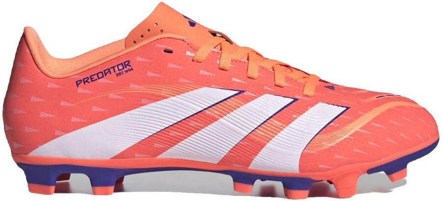 Adidas Perfor ce Predator Club FG MG Senior voetbalschoenen koraalrood wit kobaltblauw