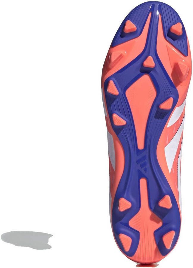 Adidas Perfor ce Predator Club FG MG Senior voetbalschoenen koraalrood wit kobaltblauw