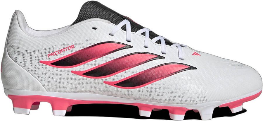 Adidas Perfor ce Predator Club FG MG senior voetbalschoenen wit roze