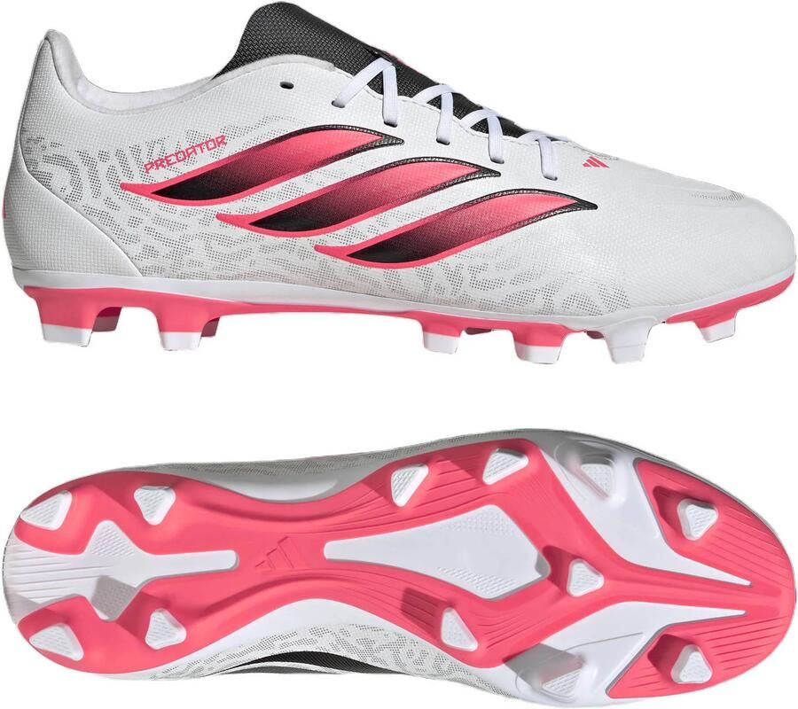 Adidas Perfor ce Predator Club FG MG senior voetbalschoenen wit roze - Foto 2