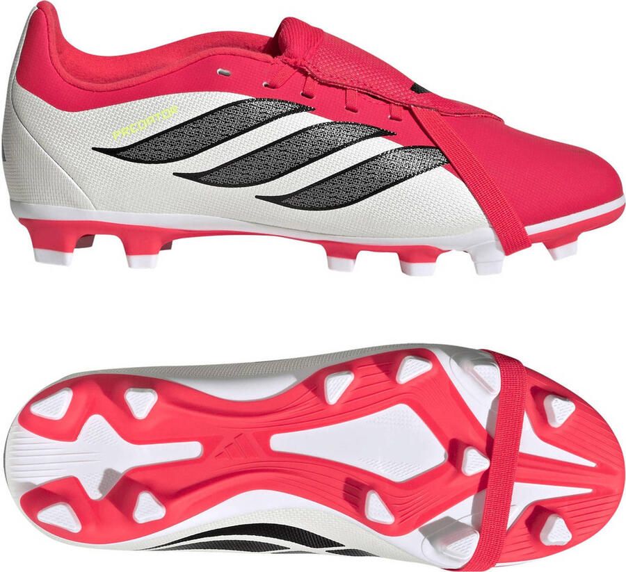 Adidas Perfor ce Predator Club Fold-Over Tongue Firm Ground Multi Ground Voetbalschoenen Kids Kinderen Rood - Foto 2