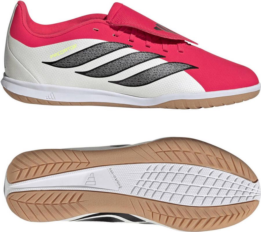 Adidas Perfor ce Predator Club Fold-Over Tongue Sala Indoor Voetbalschoenen Kids Kinderen Rood - Foto 2