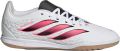 Adidas Perfor ce Predator Club IN Sala junior voetbalschoenen wit roze Imitatieleer - Wit
