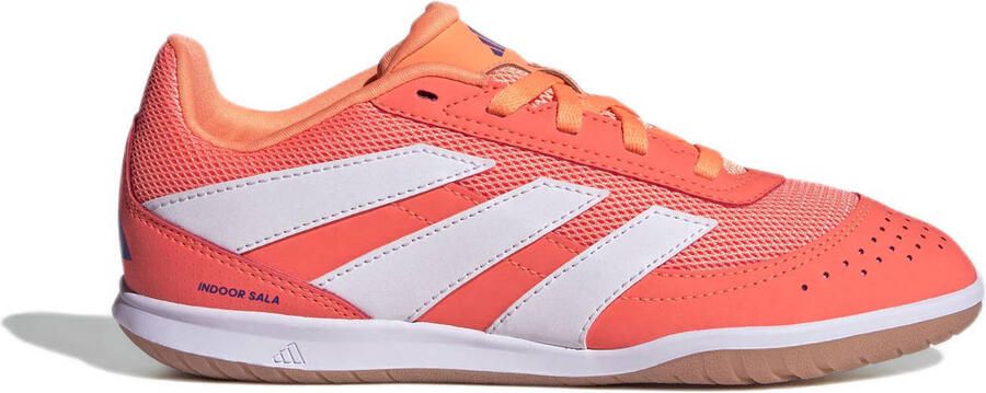 Adidas Perfor ce Predator Club In Sala junior zaalvoetbalschoenen koraalrood wit oranje