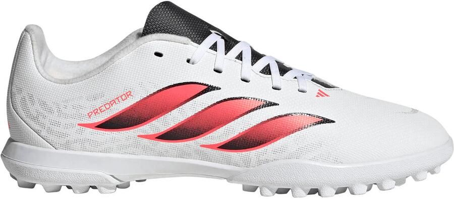 Adidas Perfor ce Predator Club junior imitatieleren voetbalschoenen wit roze