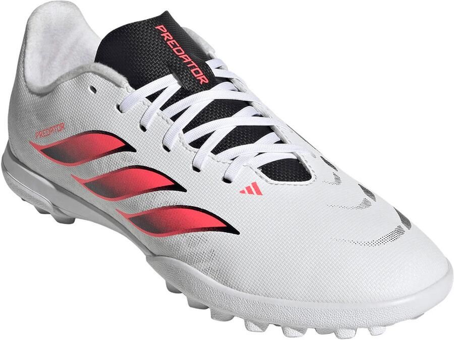 Adidas Perfor ce Predator Club junior imitatieleren voetbalschoenen wit roze - Foto 3