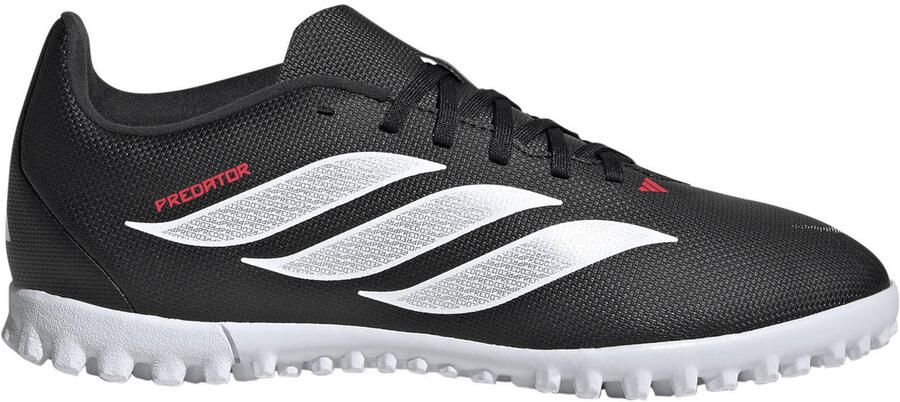 Adidas Perfor ce Predator Club junior imitatieleren voetbalschoenen zwart wit
