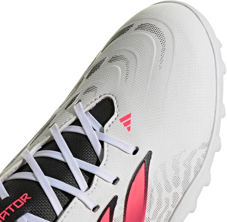 Adidas Performance Predator Club senior imitatieleren voetbalschoenen wit roze - Foto 3