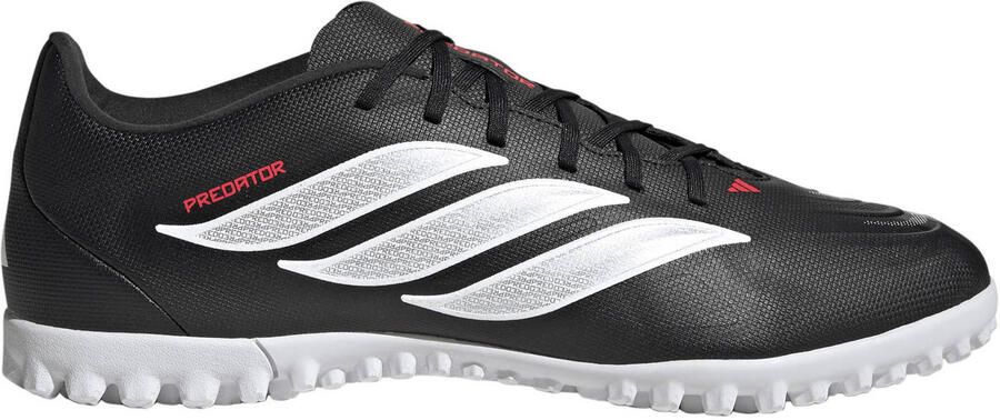 Adidas Performance Predator Club senior imitatieleren voetbalschoenen zwart wit