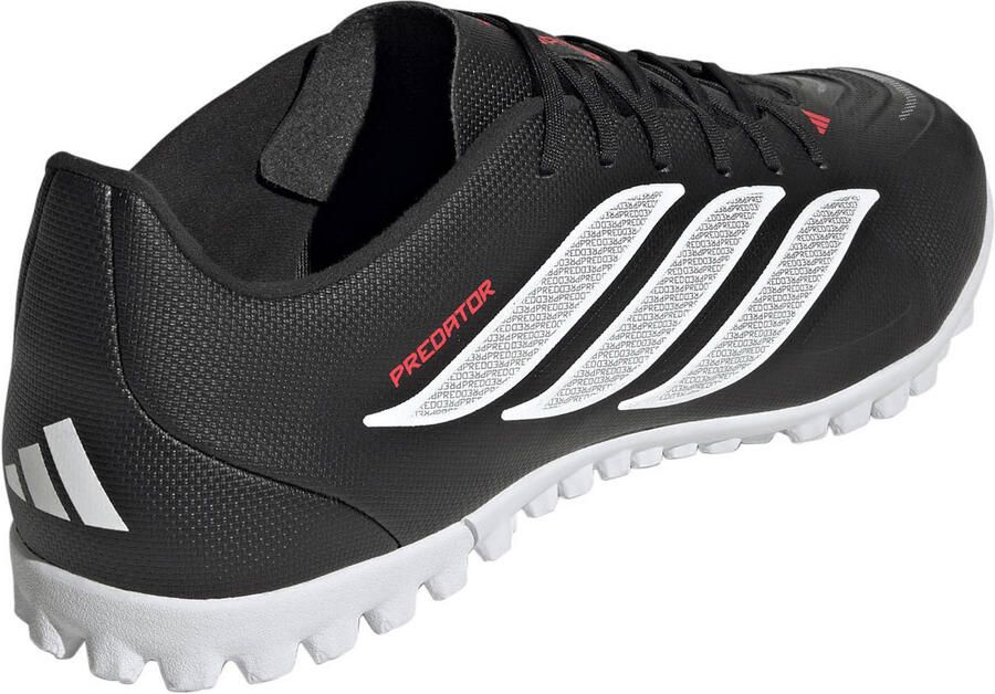 Adidas Performance Predator Club senior imitatieleren voetbalschoenen zwart wit - Foto 2