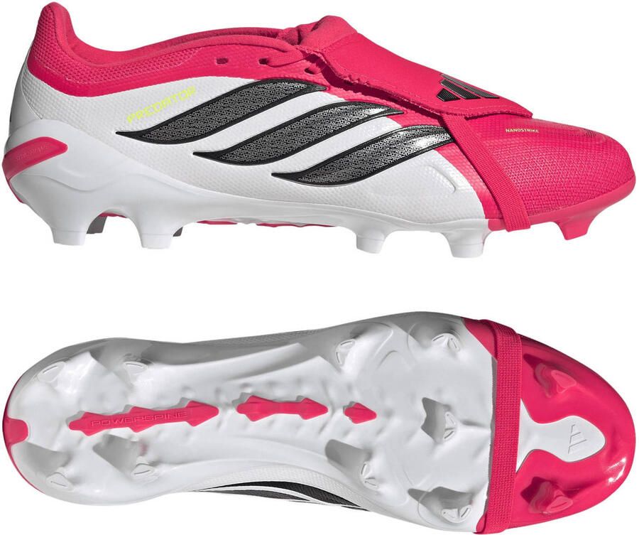 Adidas Perfor ce PREDATOR LEAGUE Fold-Over Tongue Firm Ground Voetbalschoenen Unisex Rood - Foto 2