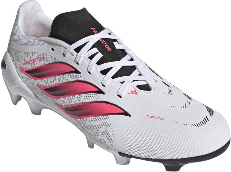 Adidas Perfor ce Predator League senior imitatieleren voetbalschoenen roze wit - Foto 3