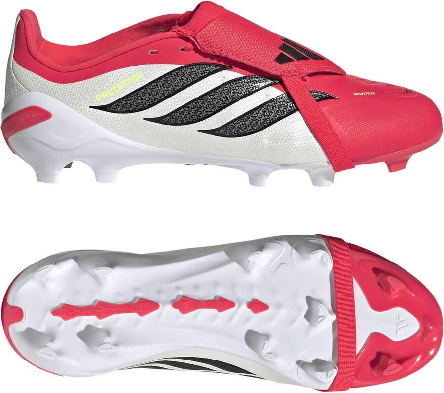 Adidas Perfor ce Predator League Fold-Over Tongue Firm Ground Voetbalschoenen Kids Kinderen Rood - Foto 2