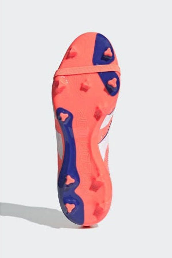 Adidas Perfor ce Predator Leaque FT Senior voetbalschoenen koraalrood wit kobaltblauw