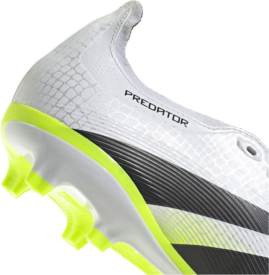 Adidas Perfor ce Predator League Fold-Over Tongue Stevige Multi-Ground schoenen Unisex Wit