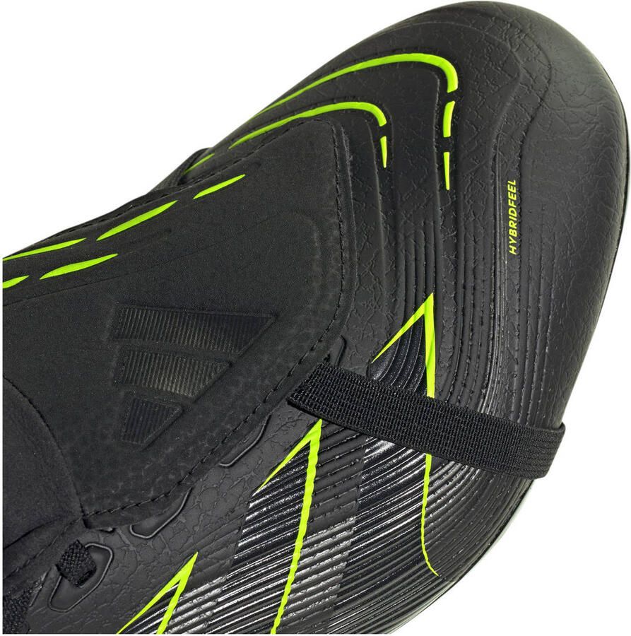 Adidas Perfor ce Predator League Fold-Over Tongue Firm Multi-Ground Voetbalschoenen Unisex Zwart