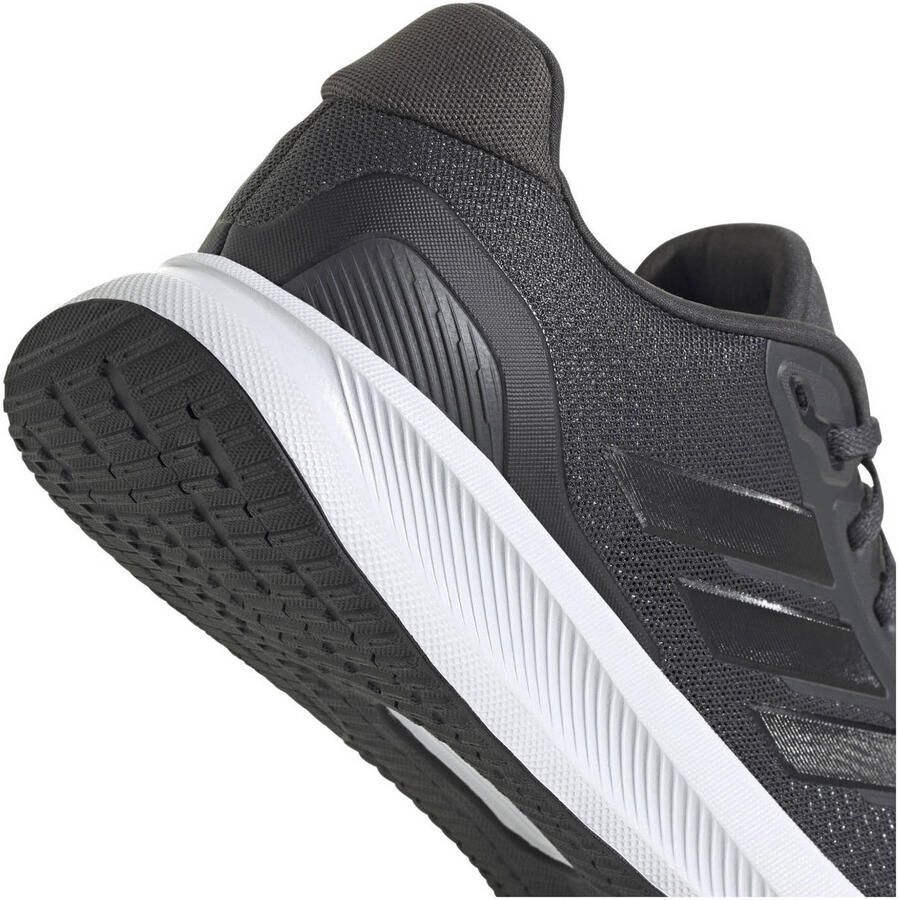 Adidas Performance Runfalcon 5 hardloopschoenen grijs zwart wit
