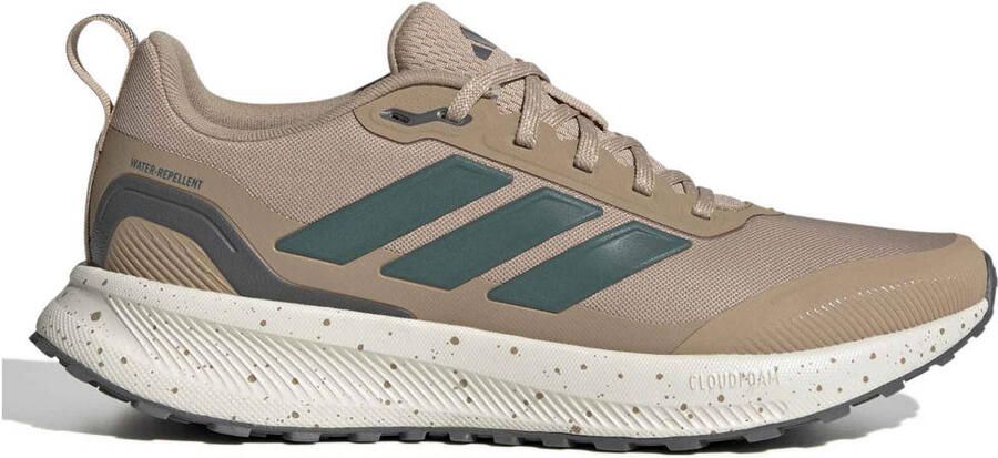 Adidas Performance Runfalcon 5 hardloopschoenen lichtbruin groen grijs - Foto 2