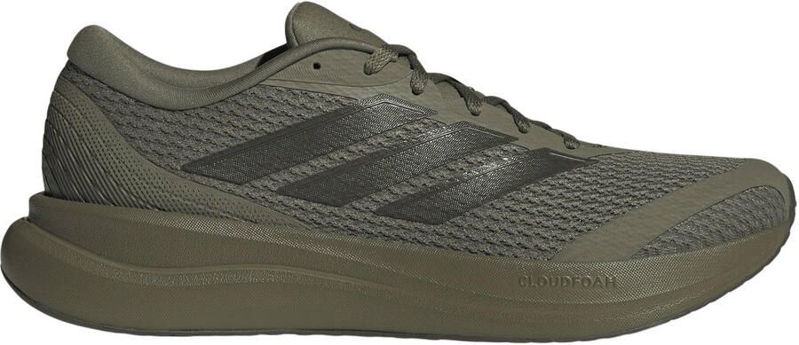 Adidas Performance RUNFALCON 6 mesh hardloopschoenen olijfgroen zwart