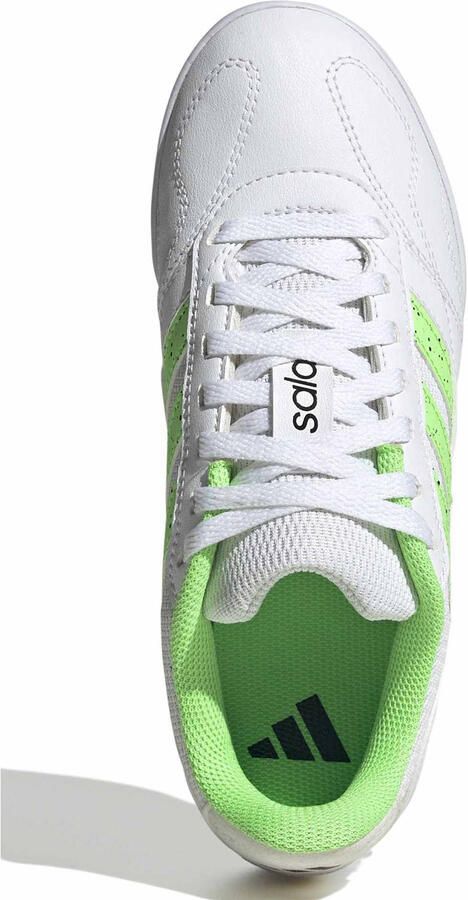 Adidas Perfor ce Super Sala Competition 3 junior zaalvoetbalschoenen wit limegroen - Foto 2