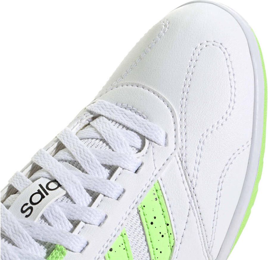 Adidas Perfor ce Super Sala Competition 3 junior zaalvoetbalschoenen wit limegroen