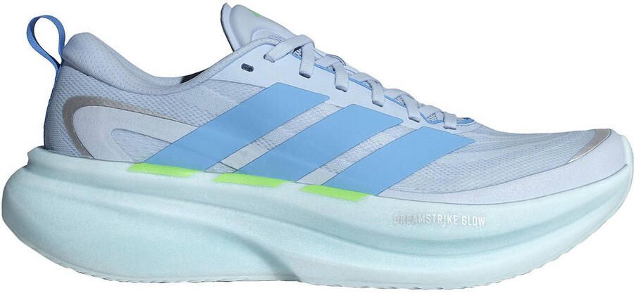 ADIDAS PERFORMANCE Loopschoen 'Supernova Glide' azuur lichtblauw mintgroen neongroen