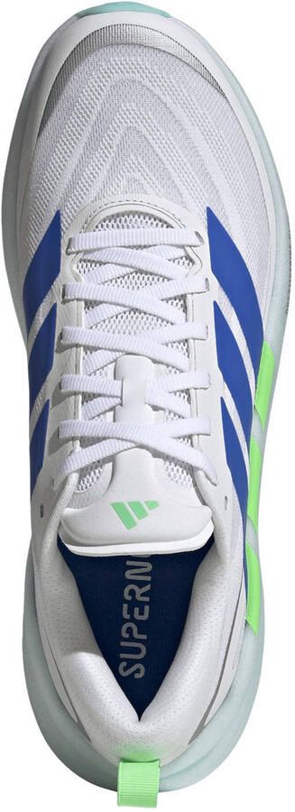 Adidas Performance Supernova Glide hardloopschoenen lichtblauw wit - Foto 3