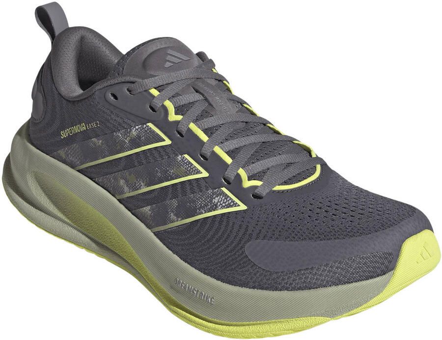 Adidas Performance Supernova mesh hardloopschoenen grijs geel - Foto 2