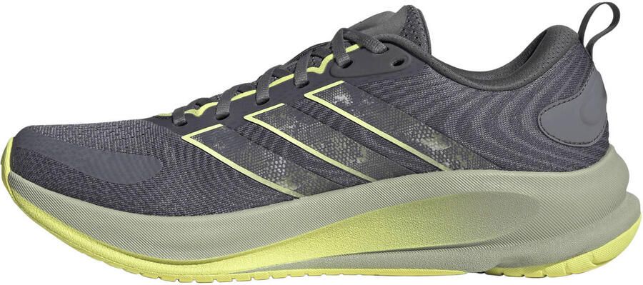 Adidas Performance Supernova mesh hardloopschoenen grijs geel - Foto 3
