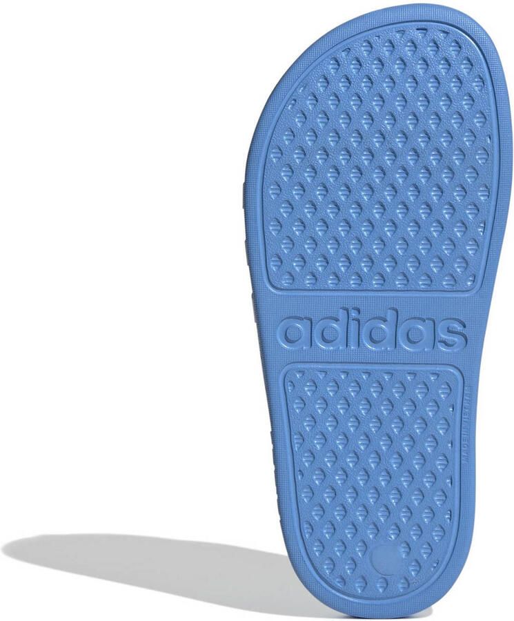 Adidas adilette Unisex Slippers en Sandalen Blauw Maat: 30 Mesh Synthetisch Foot Locker