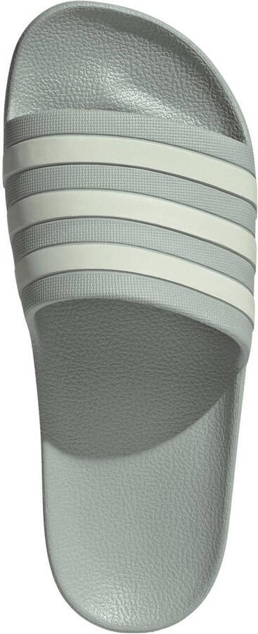 Adidas Sportswear Adilette Aqua badslippers grijsgroen ecru