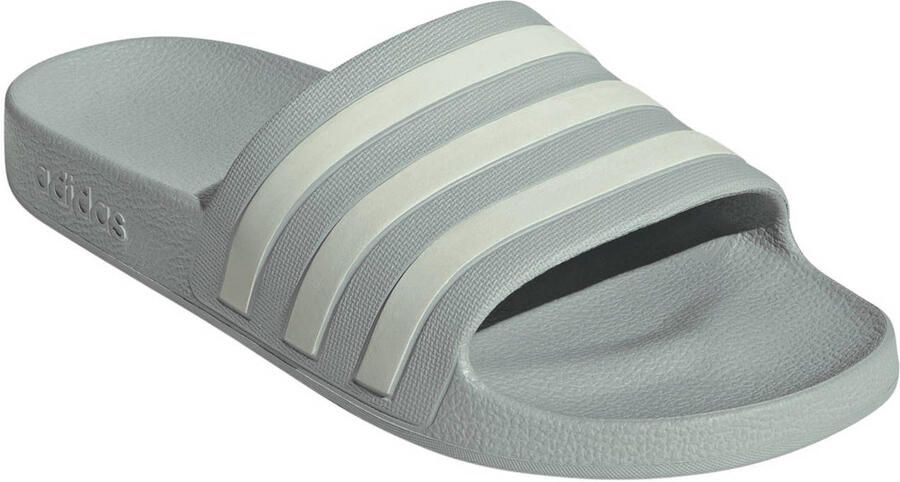 Adidas Sportswear Adilette Aqua badslippers grijsgroen ecru - Foto 2