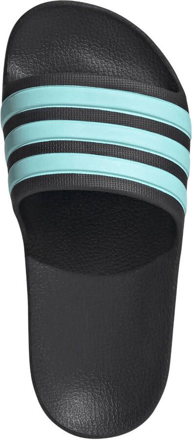 Adidas Adilette Aqua kinder badslippers zwart blauw